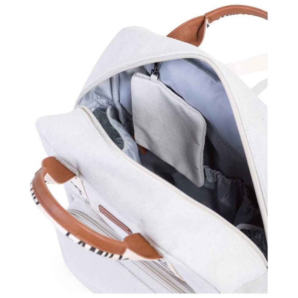 Childhome - Signature Canvas Family Club Backpack - Off White