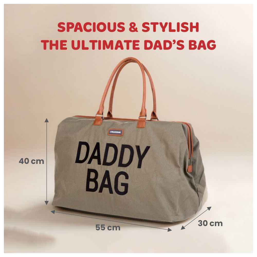 Childhome - Daddy Diaper Bag - Khaki