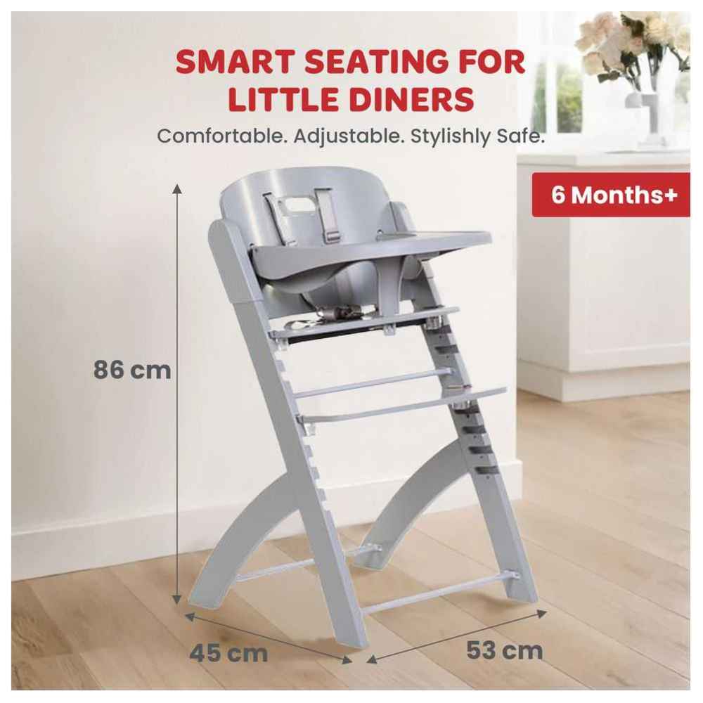 Childhome Evosit High Chair - Stone Grey