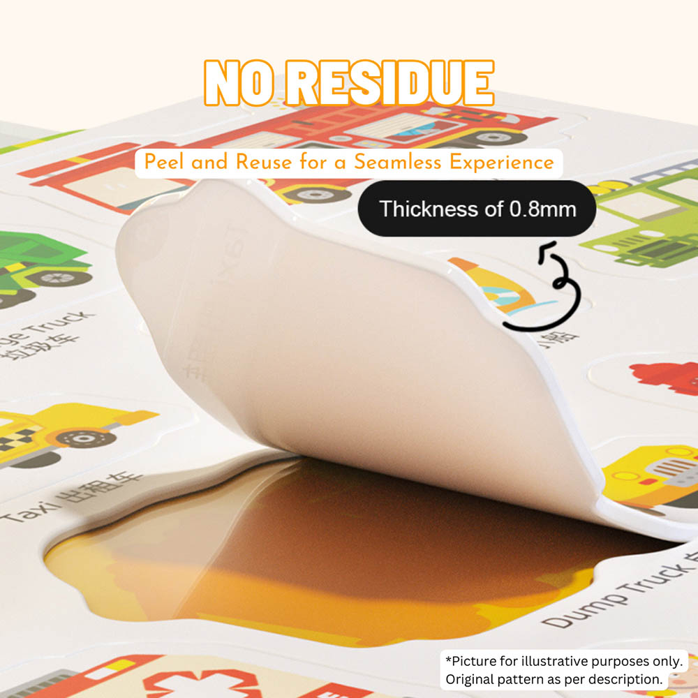 Mideer Reusable Stickers - Animal Town