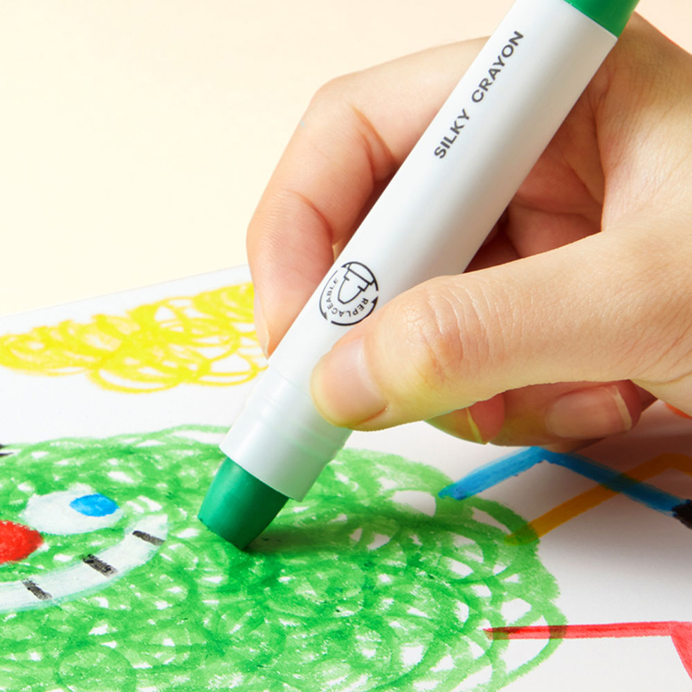 Mideer - Rotary Washable Crayons - 12pcs
