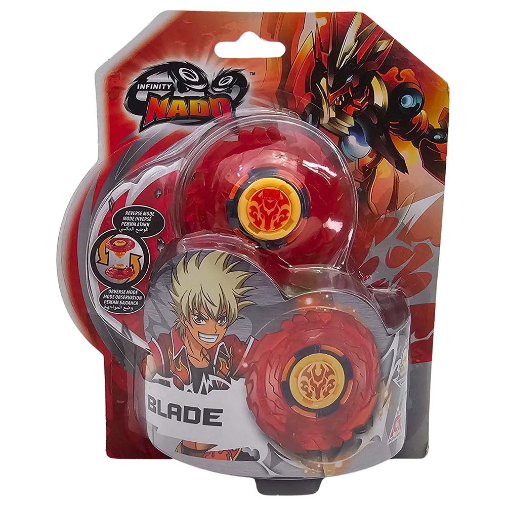 Infinity Nado - Plastic Series Spinning Top With Launcher - Blade