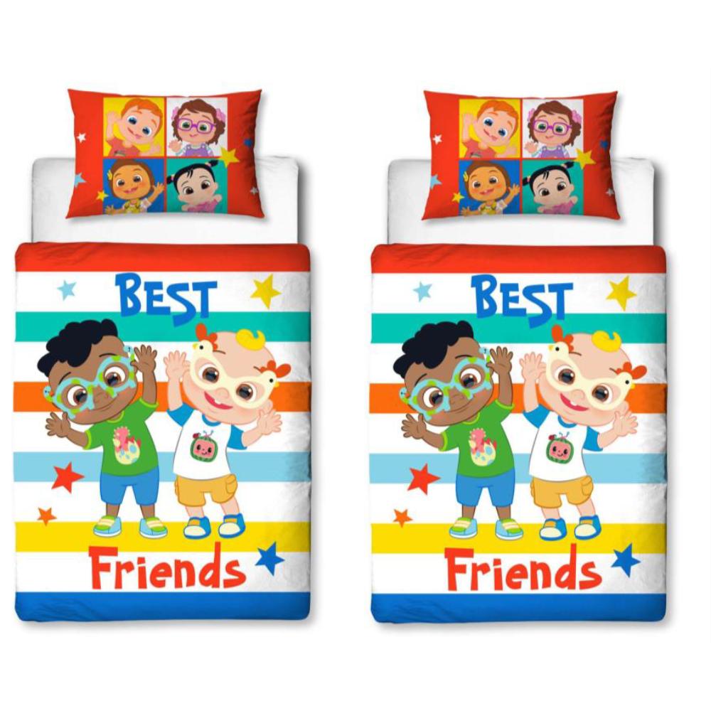Kinder Valley - Cocomelon Bed Bundle with Bed & Mattress - 7pcs