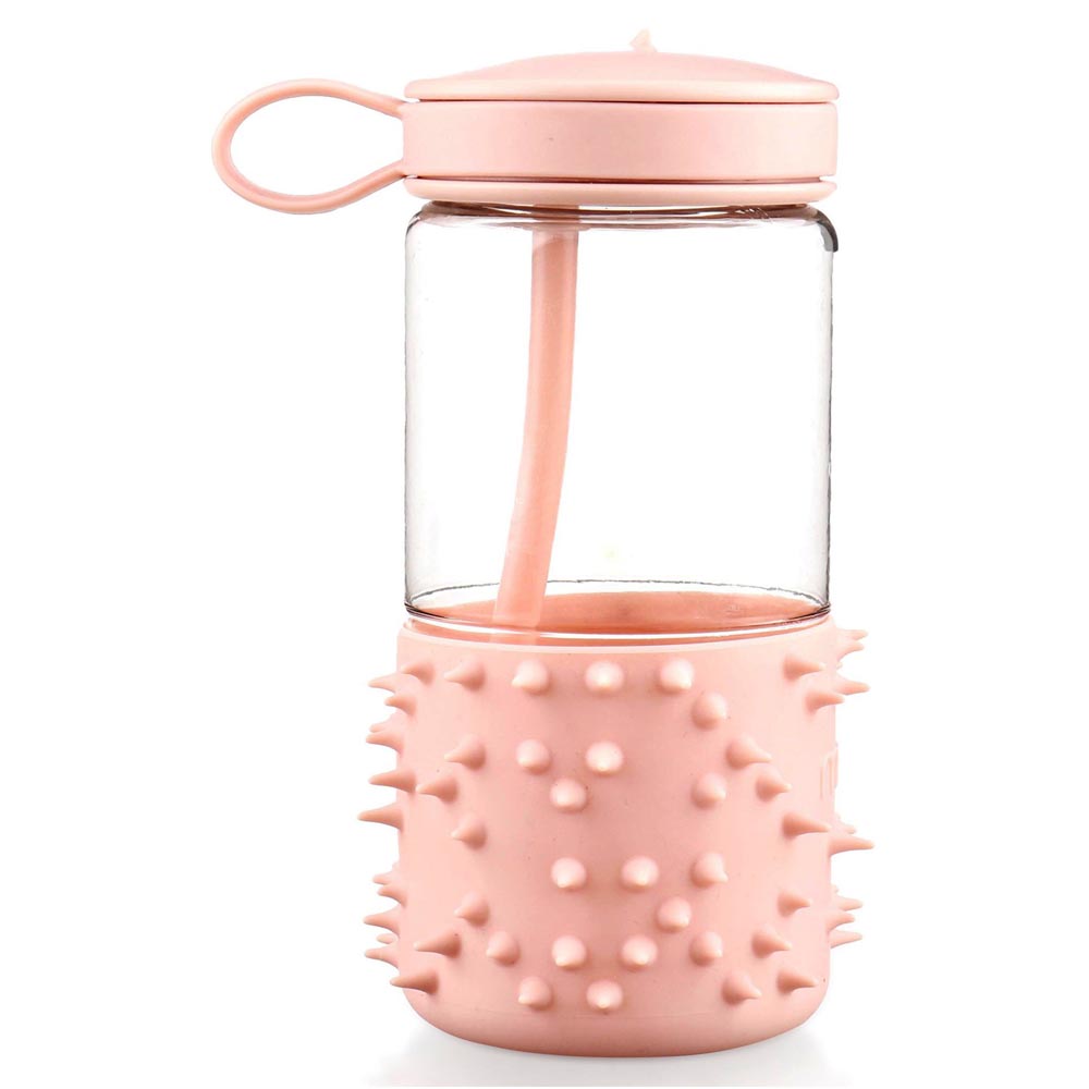 Melii - Spikey Water Bottle - Pink - 503ml