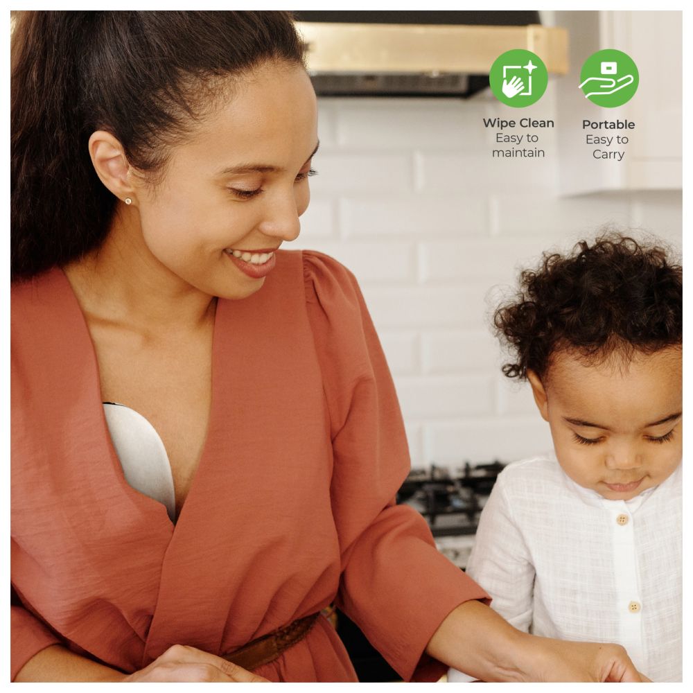 Moon - Wearable Hands-Free Breast Pump - White - 150 ml