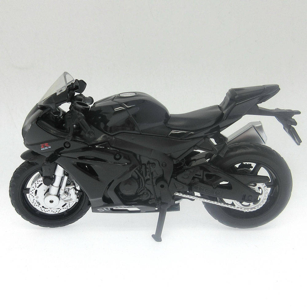 Msz - 1/18 Suzuki Gsx-R1000 Bike Die-Cast Replica - Black