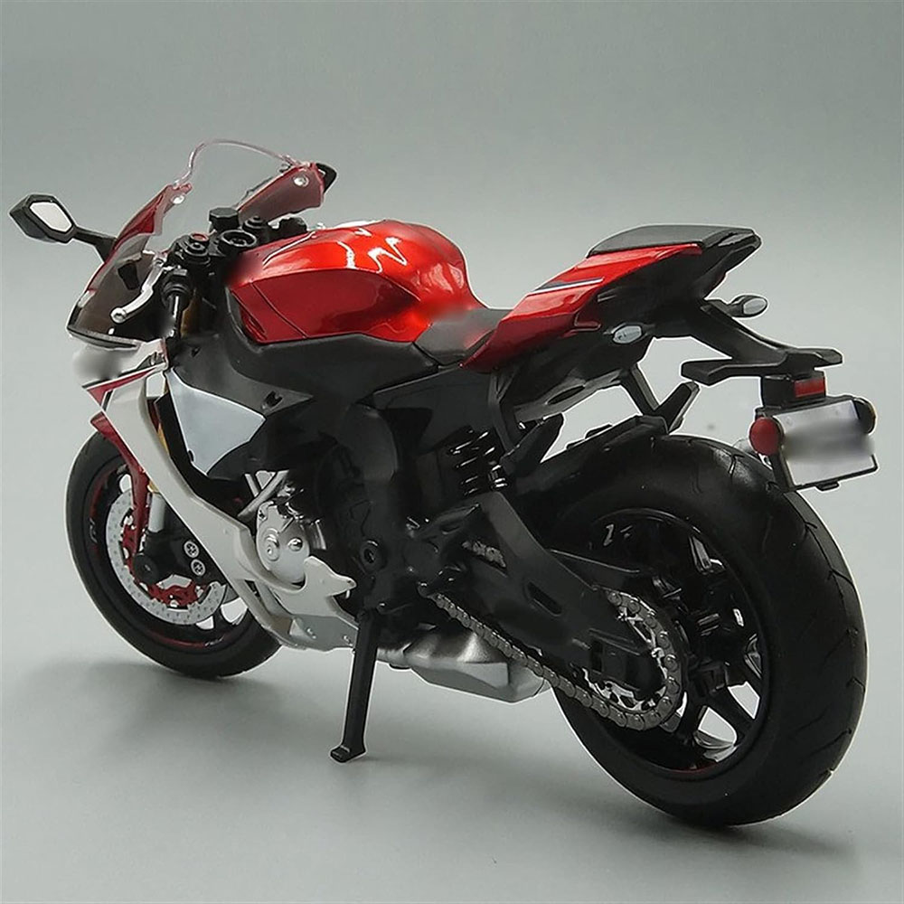 Msz - 1/18 Yamaha Yzf-R1 Bike Die-Cast Replica - Red