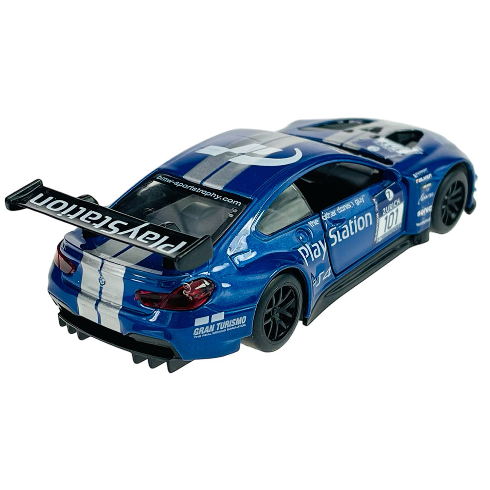 Msz - 1/32 BMW M6 Gt3 Car Die-Cast Replica - Blue