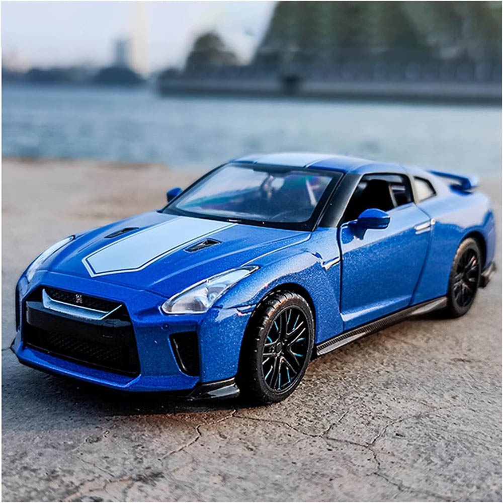Msz - 1/32 Nissan Gt-R R35 Car Die-Cast Replica - Blue
