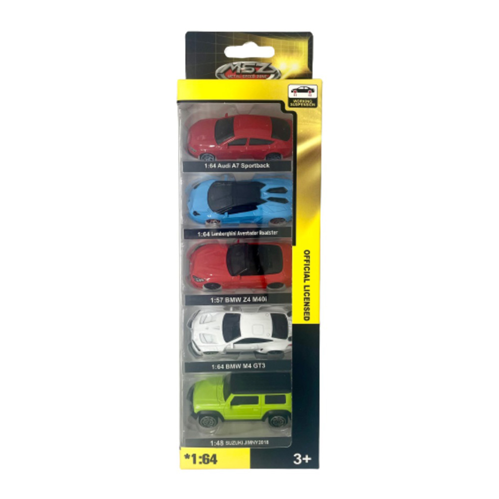 Msz - 1/64 G5 Series Car Die-Cast Replica - 5Pcs