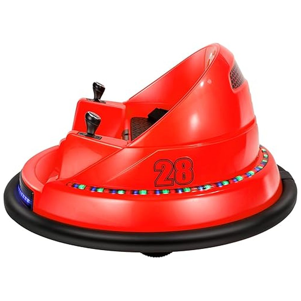Megastar Ride On R C Electric 6V Drift Swingster Baby Car Red