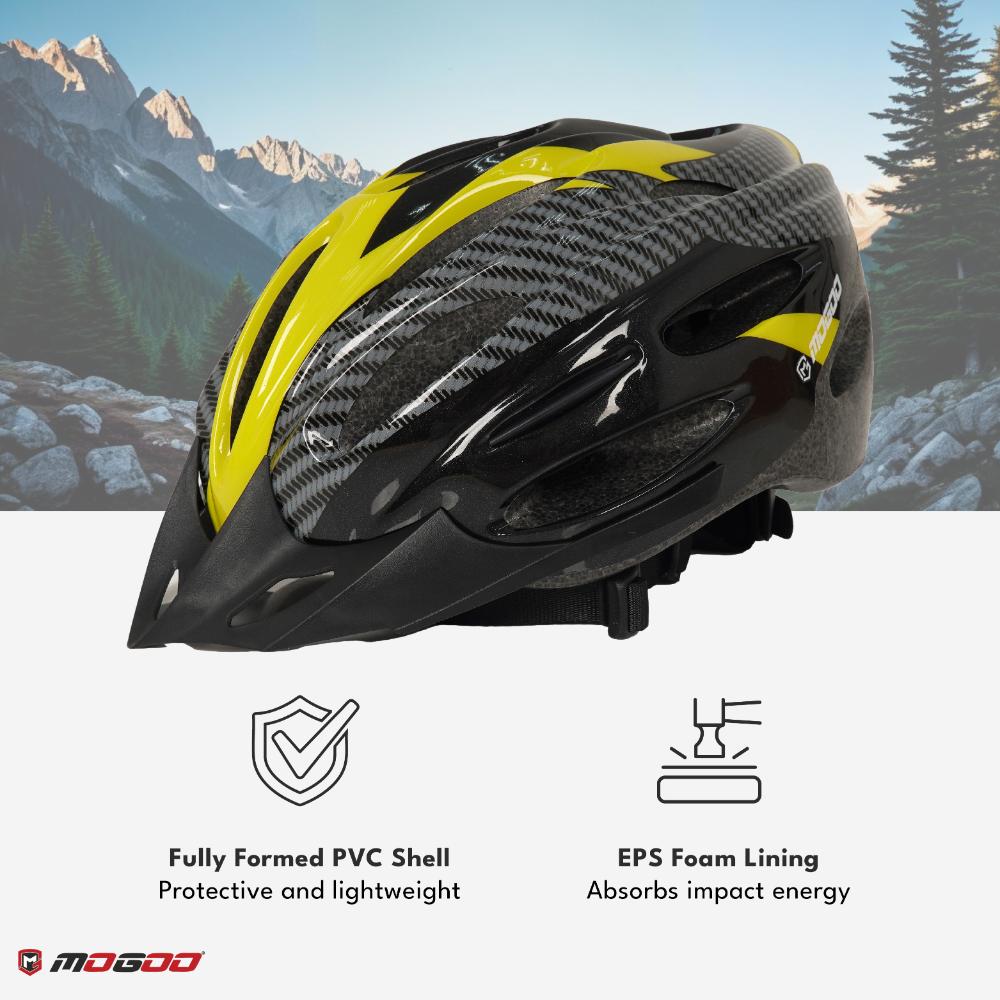 Mogoo - Sports Helmet Medium - Black - Medium