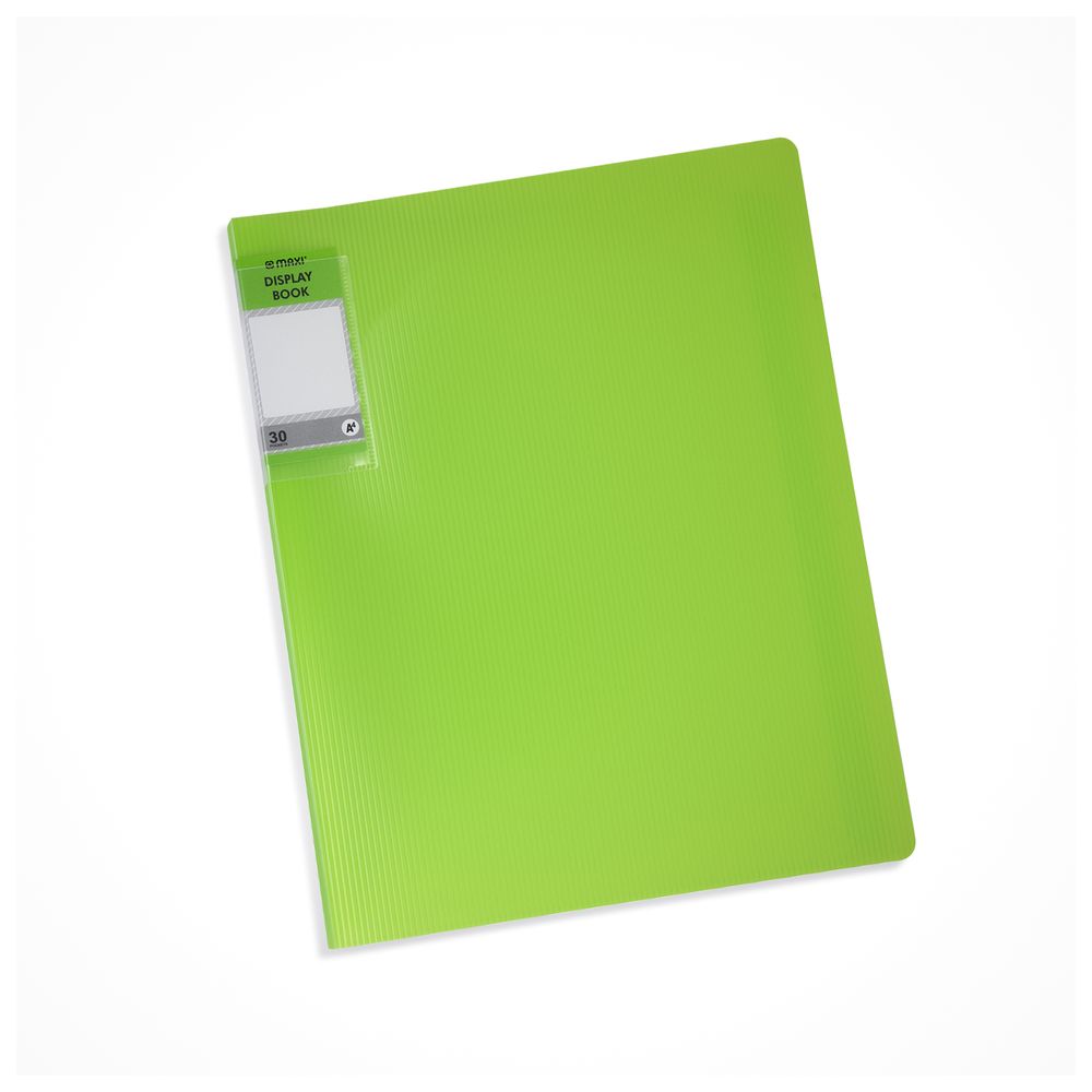 Maxi - Display Book With 30 Pockets - Green
