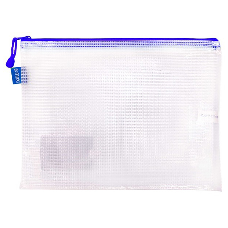Maxi - A4 Single Zipper Bag - Style May Vary