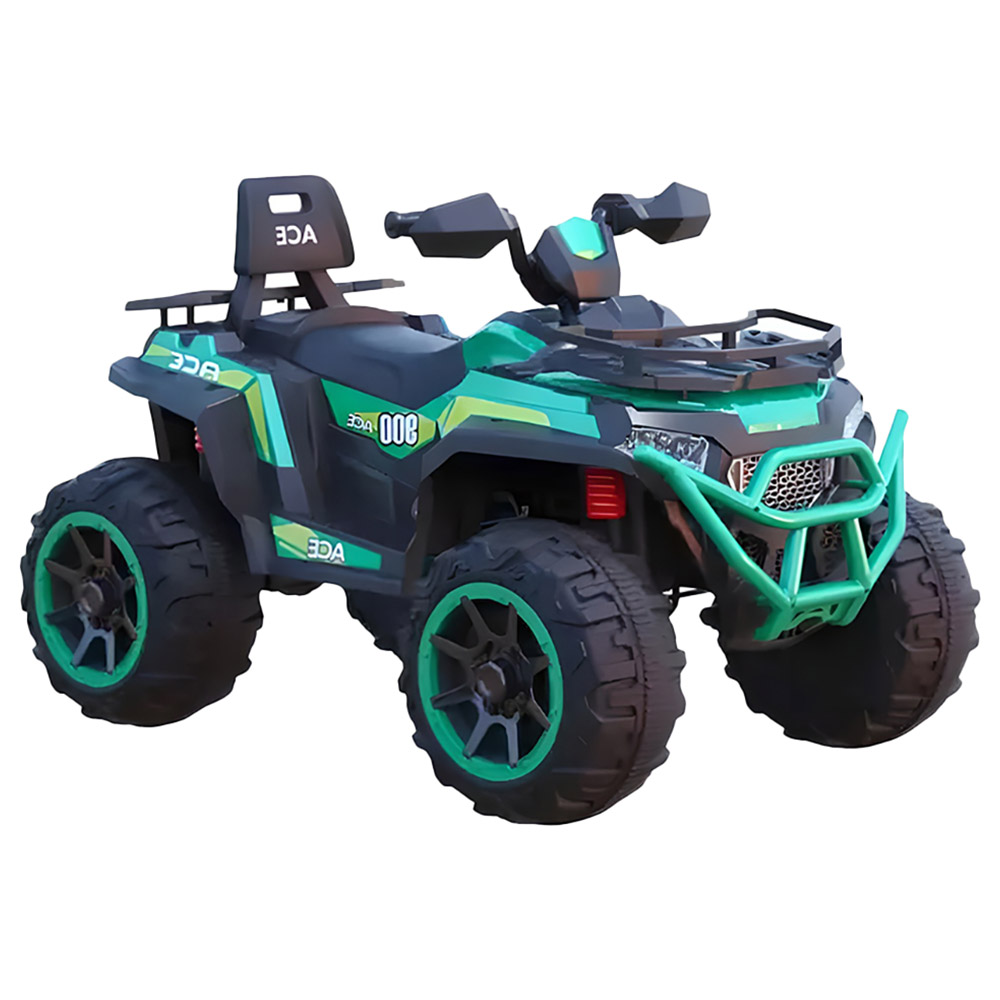 Myts - 12V Kids 900 ACE Sports Atv Quad Bike - Grey