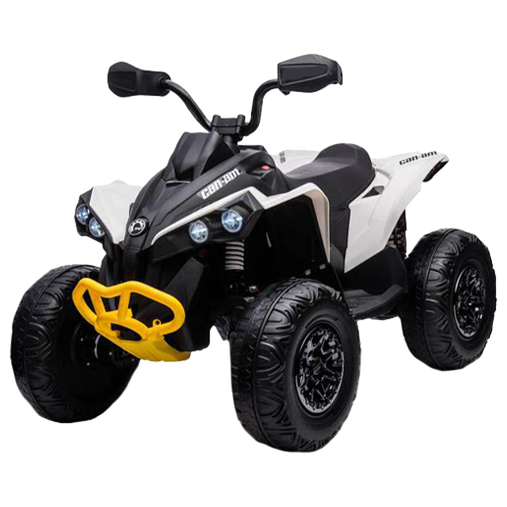 Myts - Licensed ATV 4 Wheeler Electric Quad Bike - White