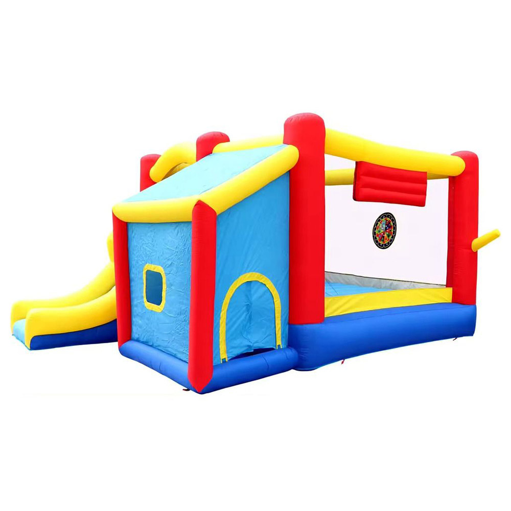 Myts - Ultimate Fun Inflatable Playhouse With Slide And Bounce