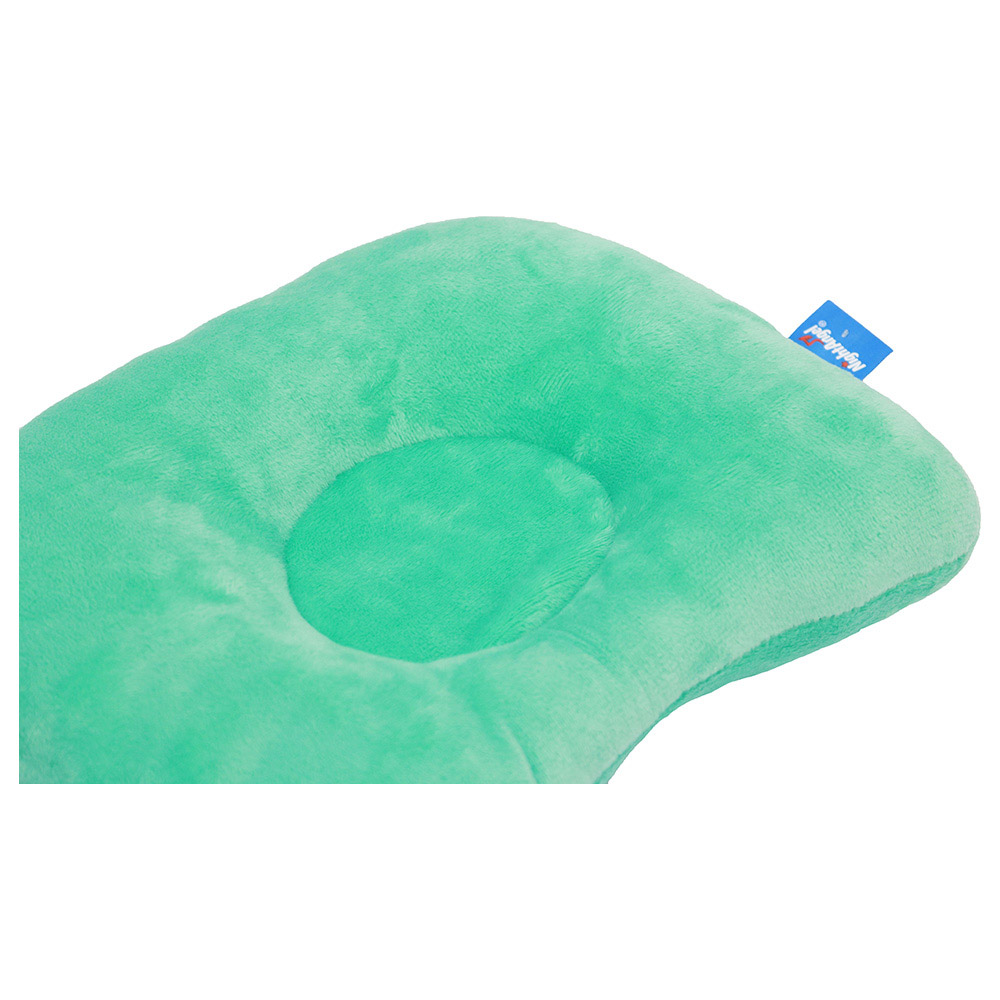 Night Angel - Star Infant Pillow - Newborn Flat Head & Neck Aid- Green