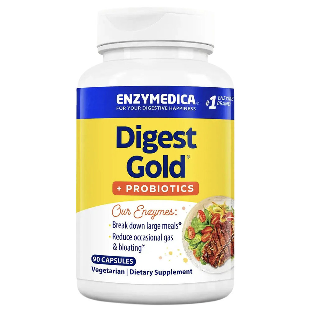 Enzymedica - Digest Gold + Probiotics 90 Capsules