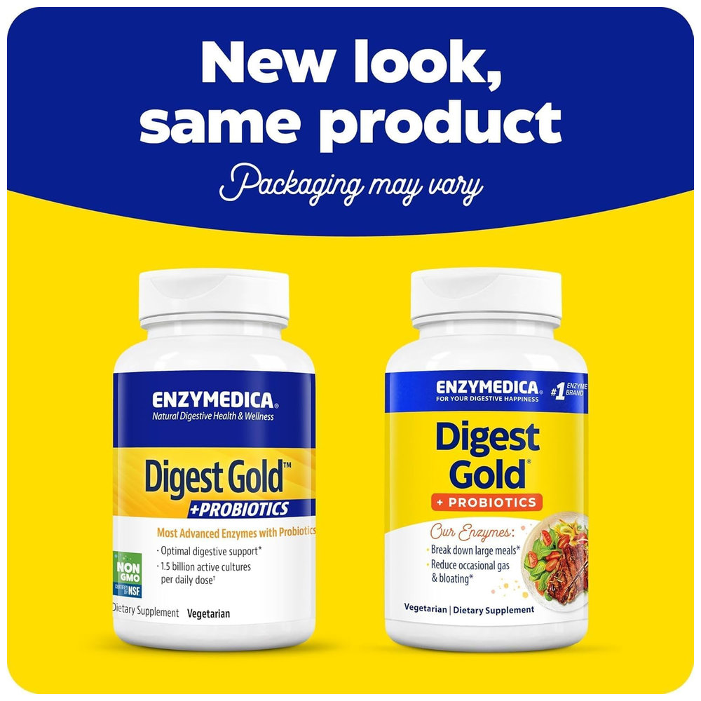 Enzymedica - Digest Gold + Probiotics 90 Capsules