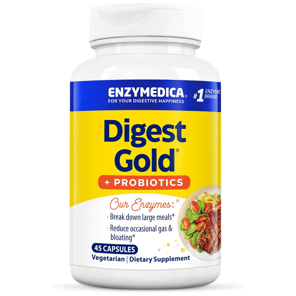 Enzymedica - Digest Gold + Probiotics 45 Capsules