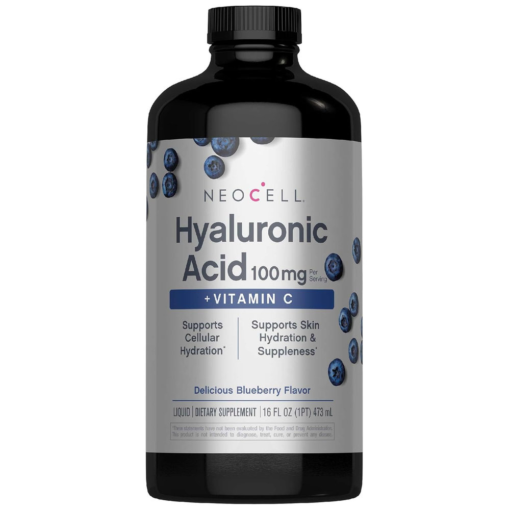Neocell - Hyaluronic Acid Blueberry Liquid 50Mg 16 Oz