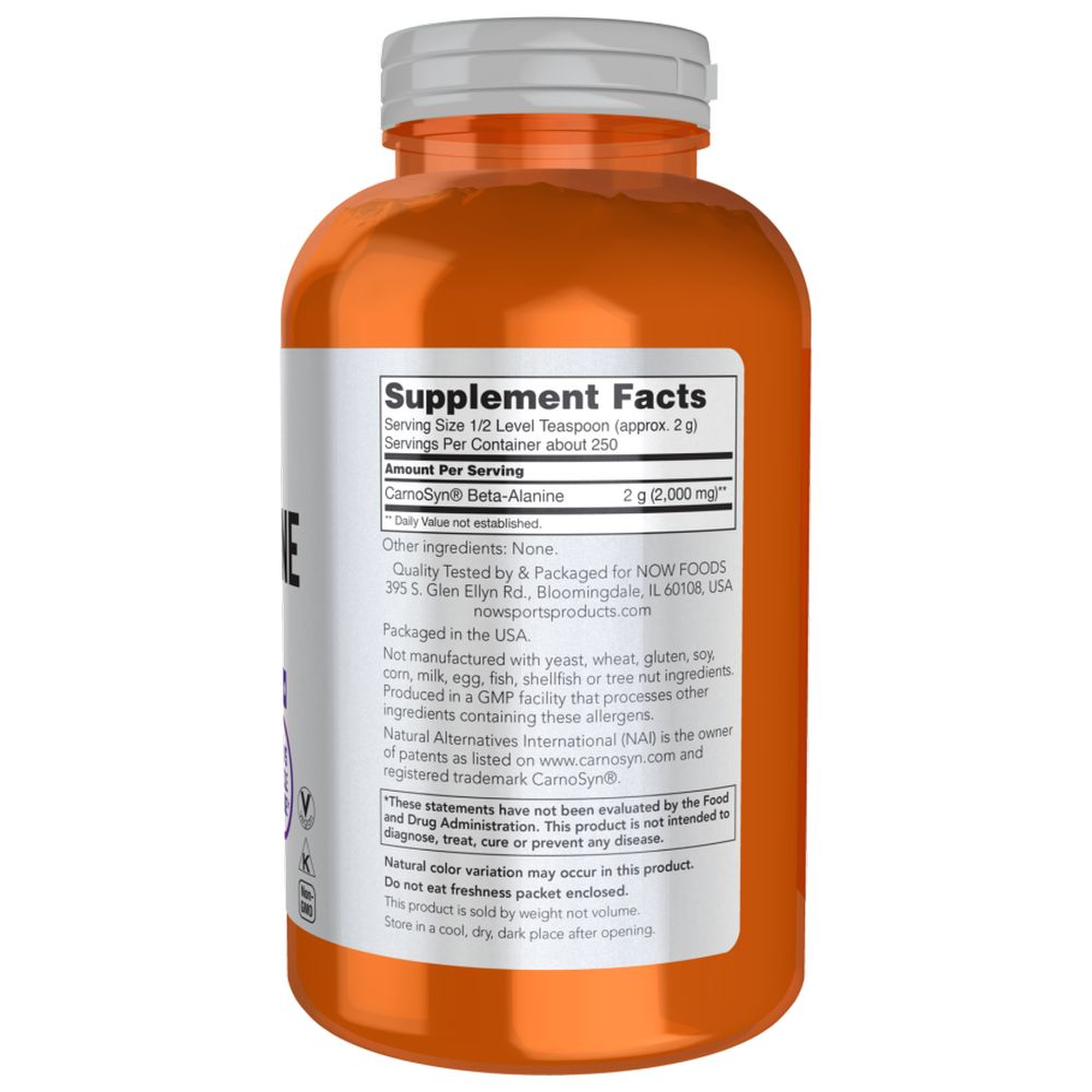 Now Foods - Sports Beta-Alanine Powder 500g