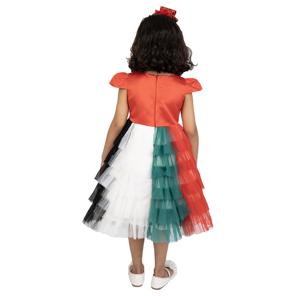 D' Daniela Uae Flag Noura Collection Dress