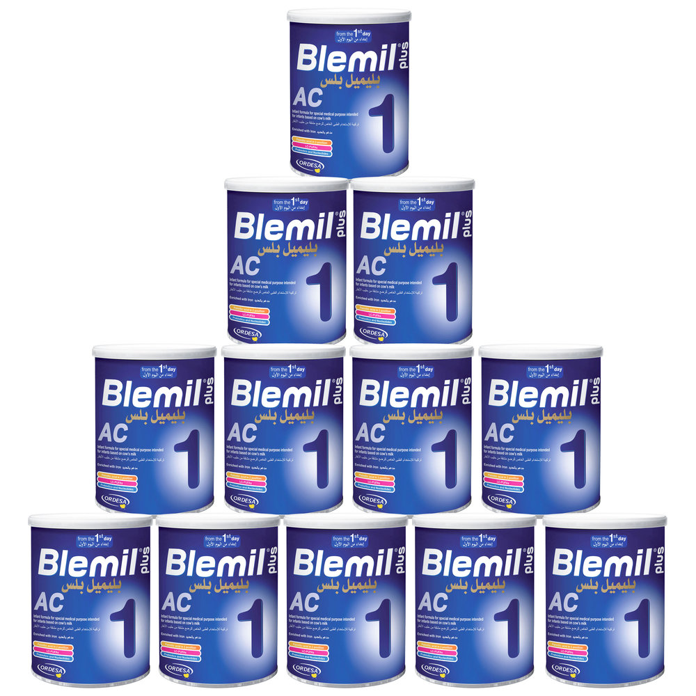 Blemil Plus 1AC Infant Formula - 400g (Pack of 12)