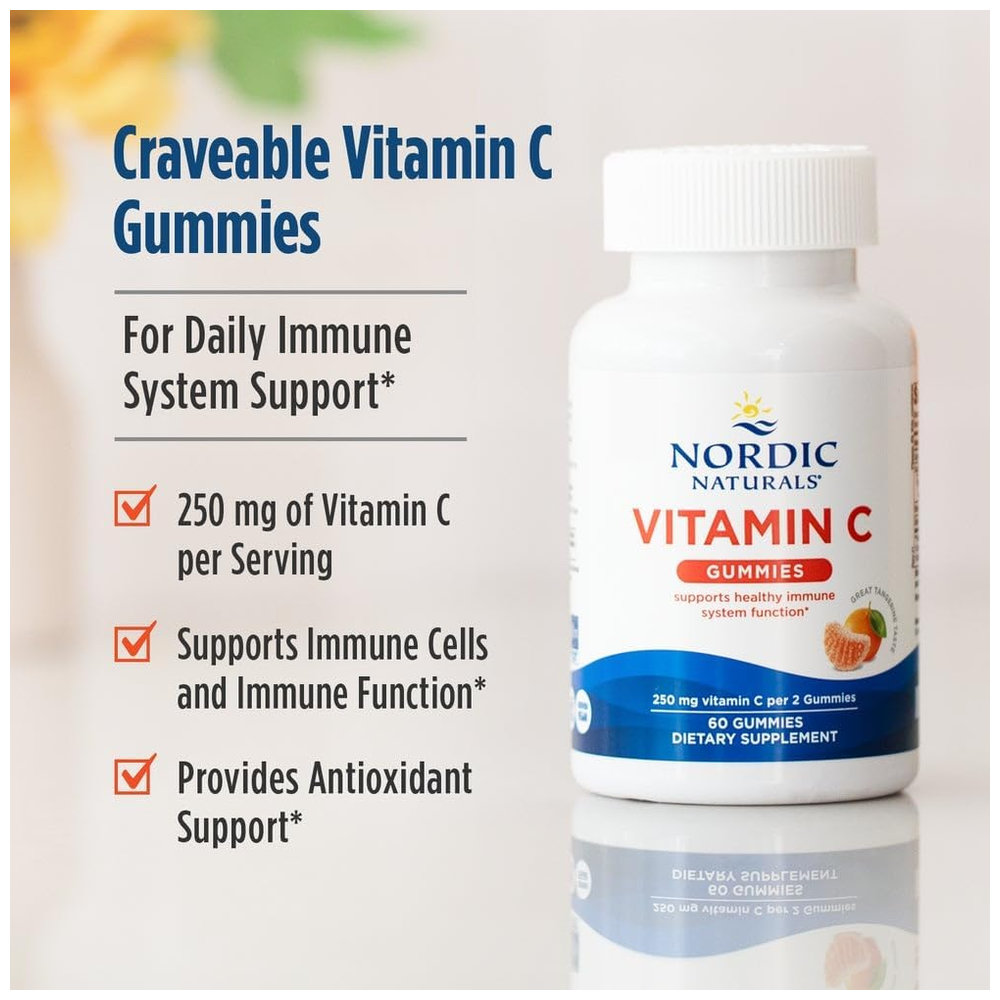 Nordic Naturals - Vitamin C Gummies 60 Gummies