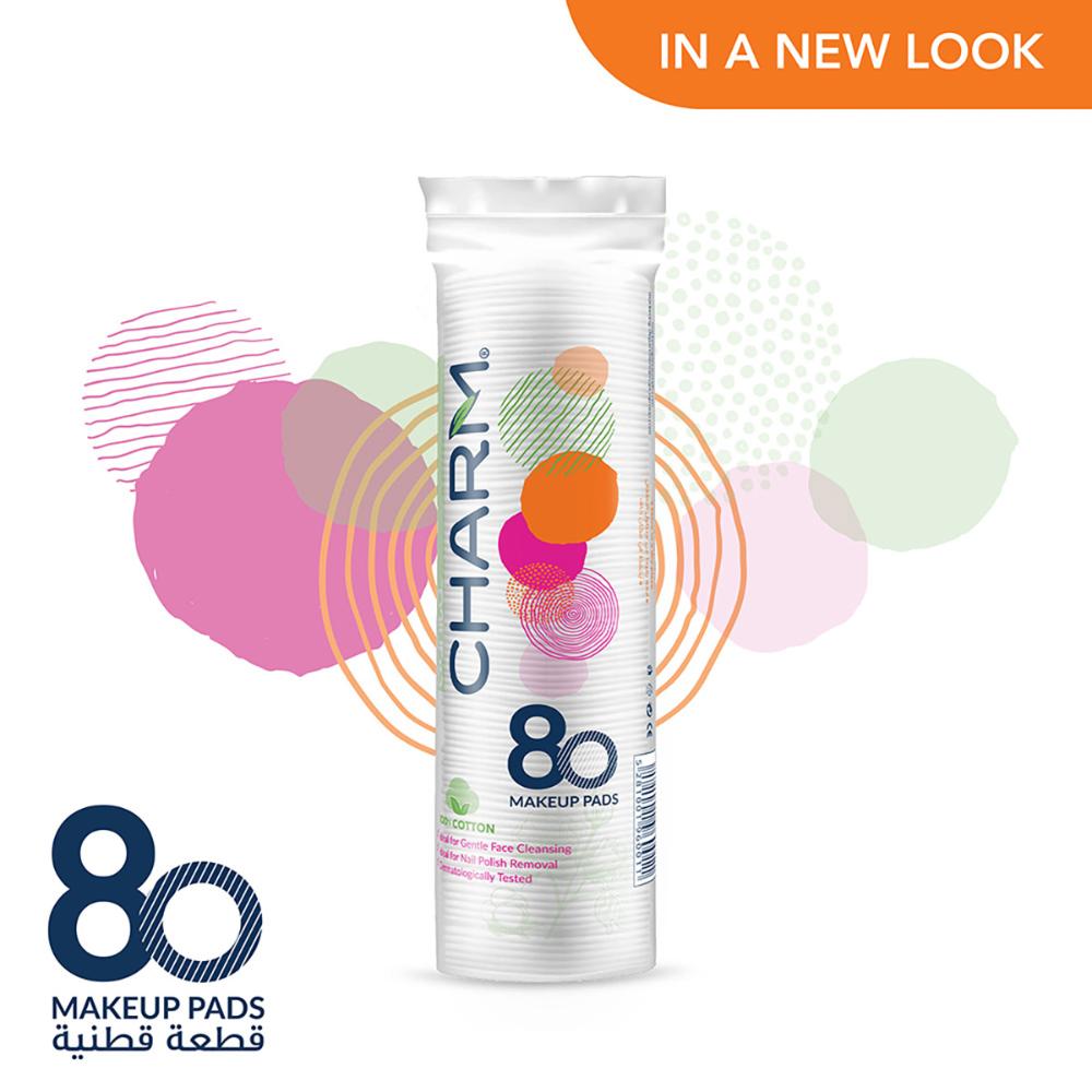 Sanita Charm - Make Up Round 80 pads