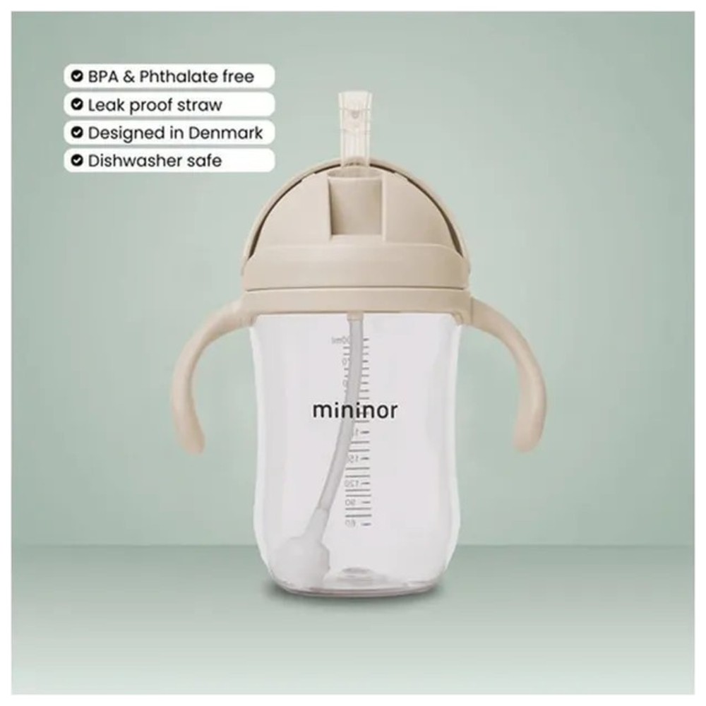 Anvi Baby - Non-Spill Trainer Straw Cup - 330 ml