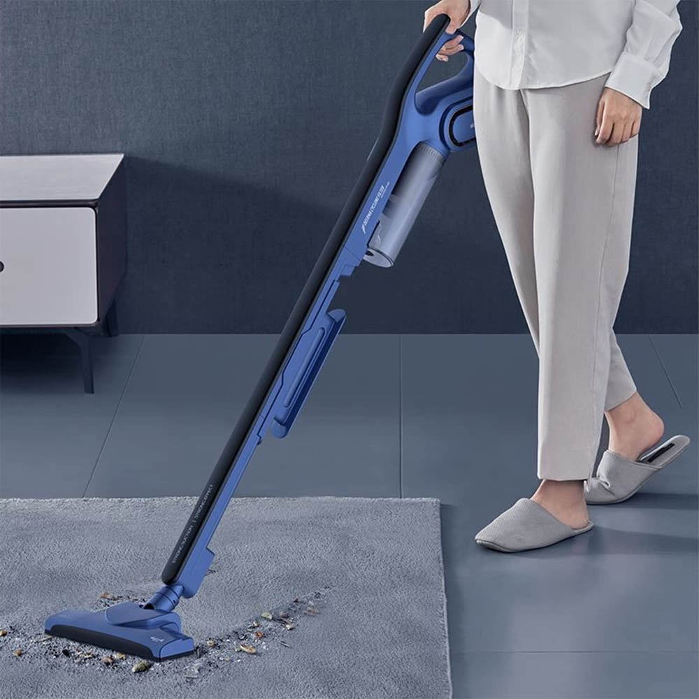 Deerma Handheld Vacuum Cleaner With Hepa Filter - 600W - Blue