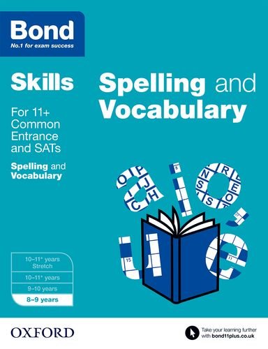 Bond Spelling And Vocabulary 8-9 Years