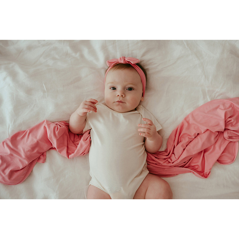Anvi Baby Organic Knotted Headband - Pink