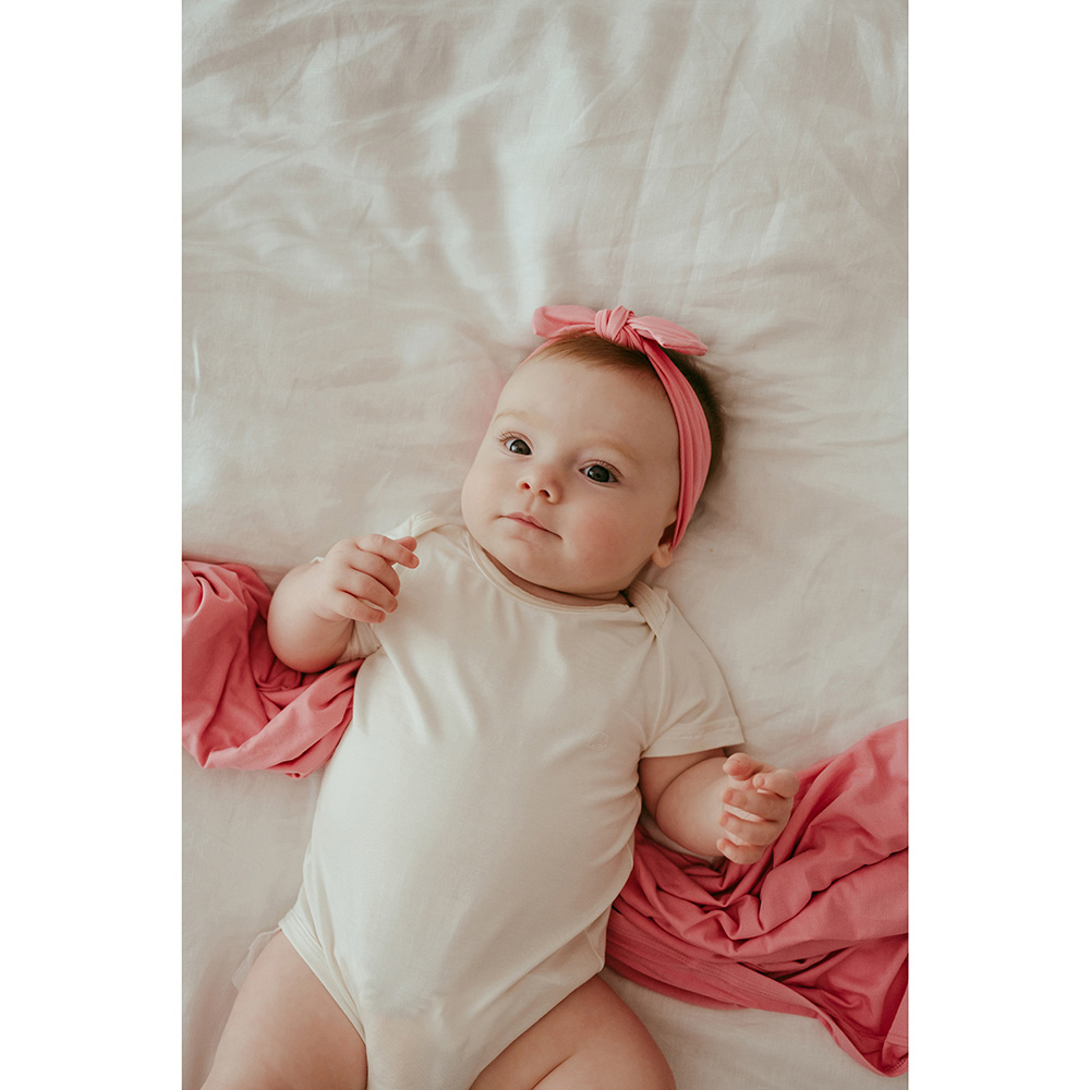 Anvi Baby Organic Knotted Headband - Pink
