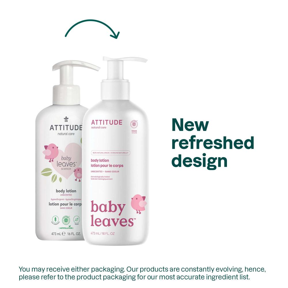 Attitude - Fragrance Free Baby Leaves Body Lotion 473ml
