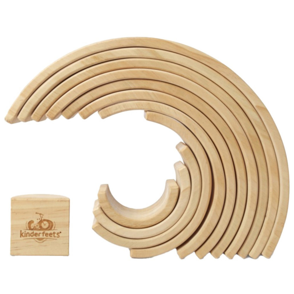 Kinderfeets - Natural Wooden Arches - Natural
