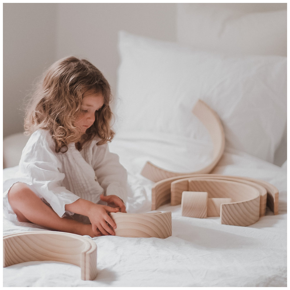 Kinderfeets - Natural Wooden Arches - Natural