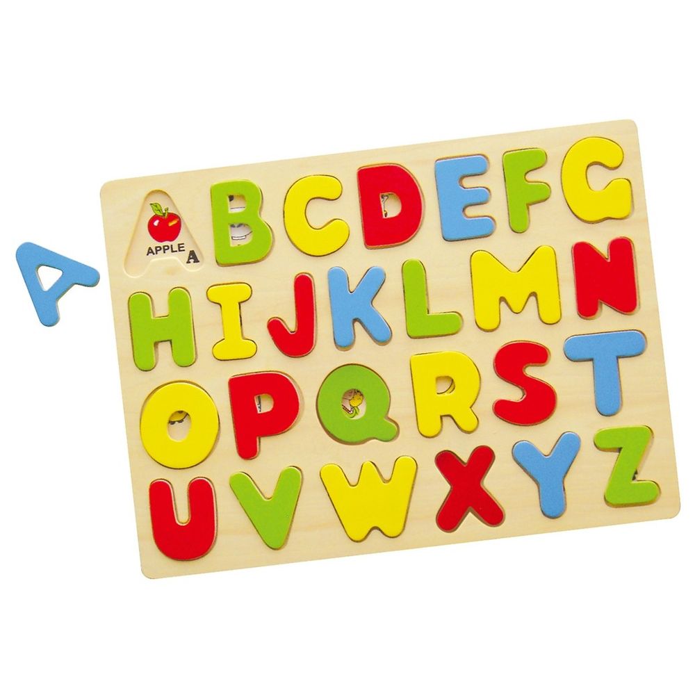 Viga - ABC Alphabets Block Puzzle - 26pcs - Montessori Educational Toy