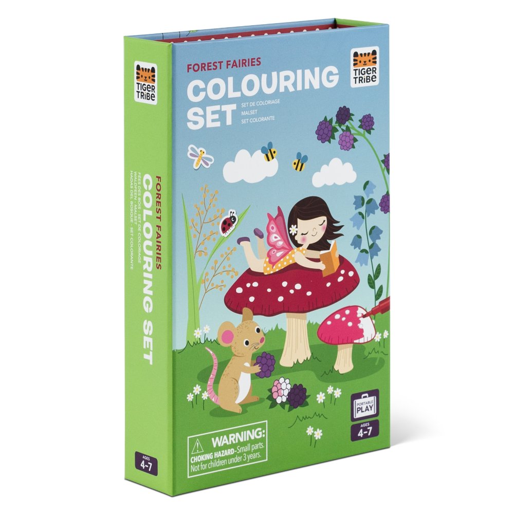 Tiger Tribe - Forest Fairies Colouring Set