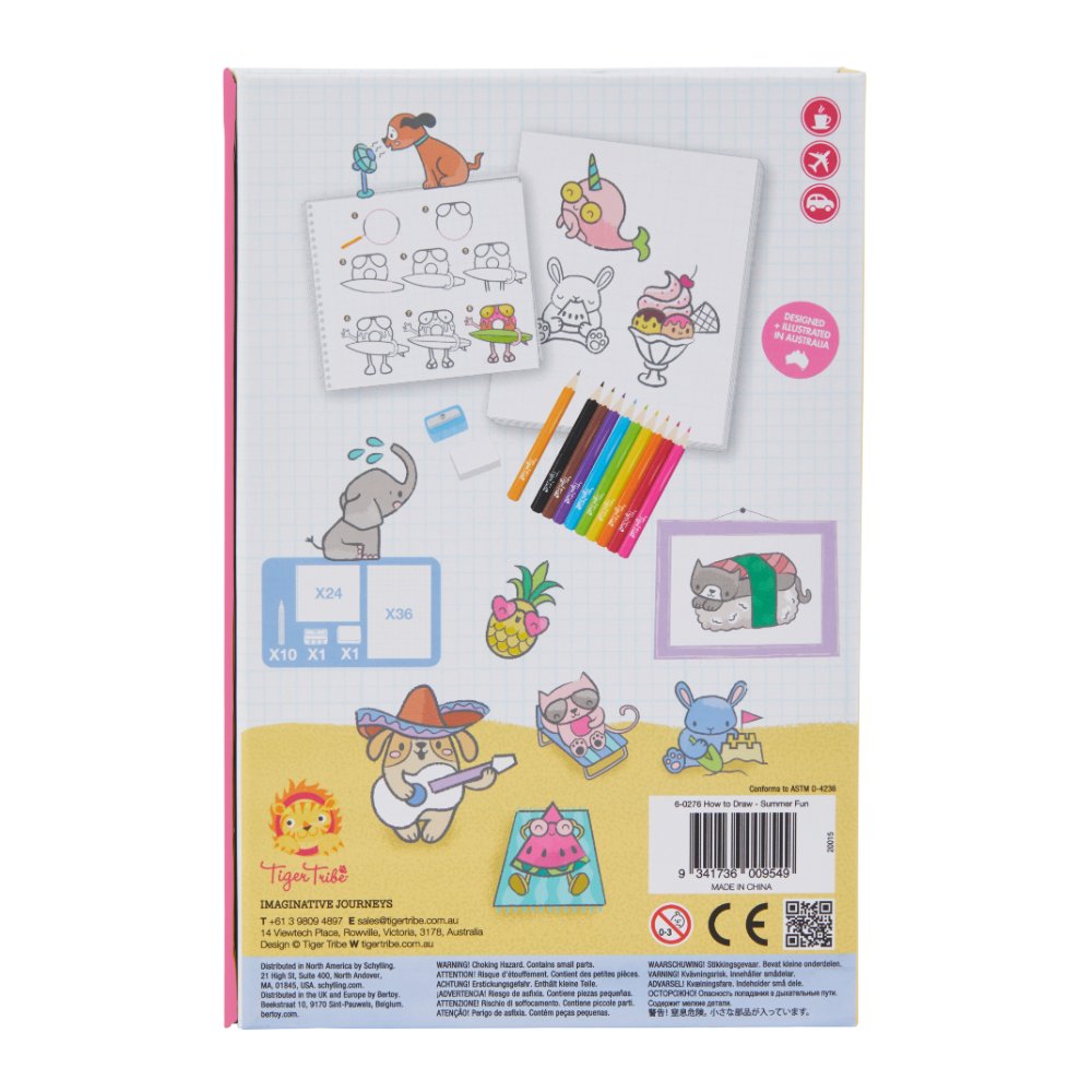 Tiger Tribe - How to Draw - Summer Fun