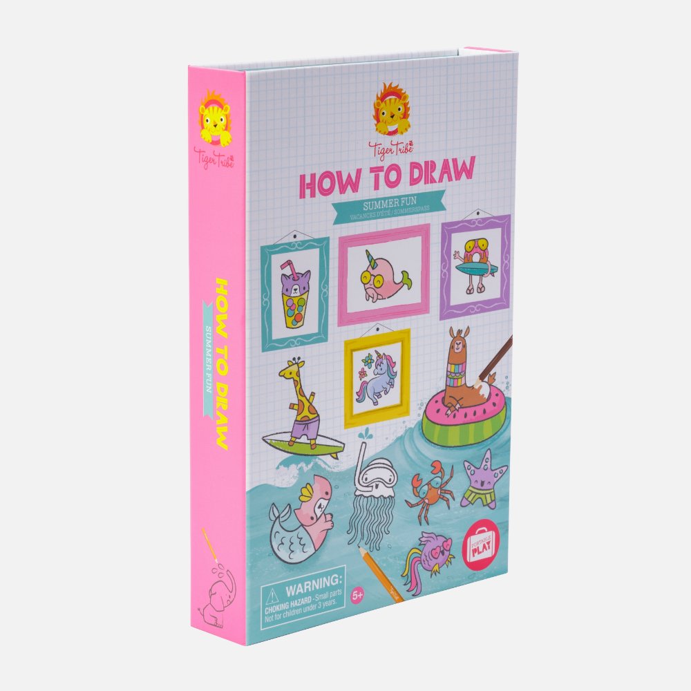Tiger Tribe - How to Draw - Summer Fun