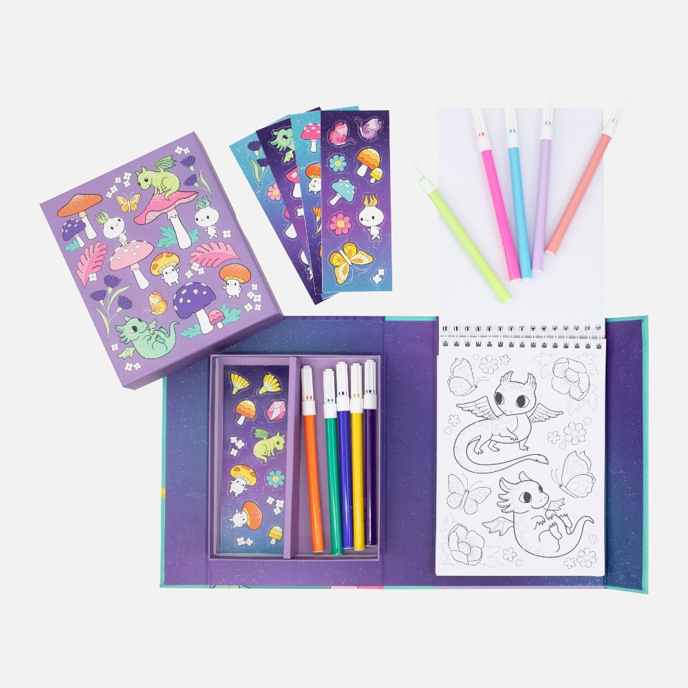 Tiger Tribe - Colouring Set - Mystical Forest