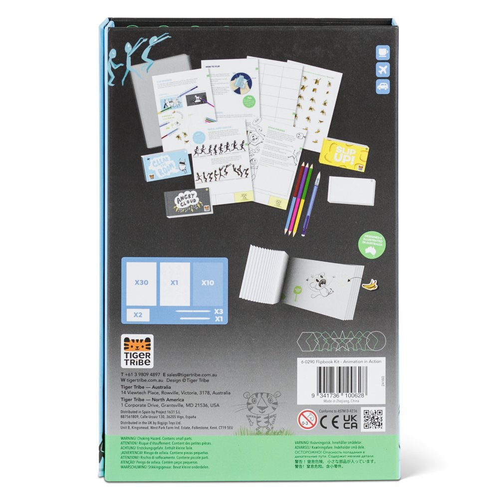 Tiger Tribe - Flip Book Kit - Animation Action
