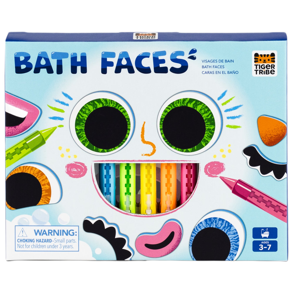 Tiger Tribe - Bath Faces Bath Toy