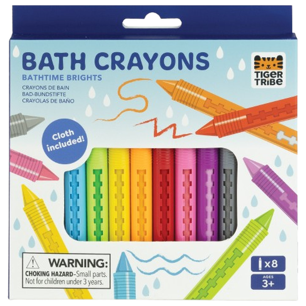 Tiger Tribe - Bath Crayons 8 pcs