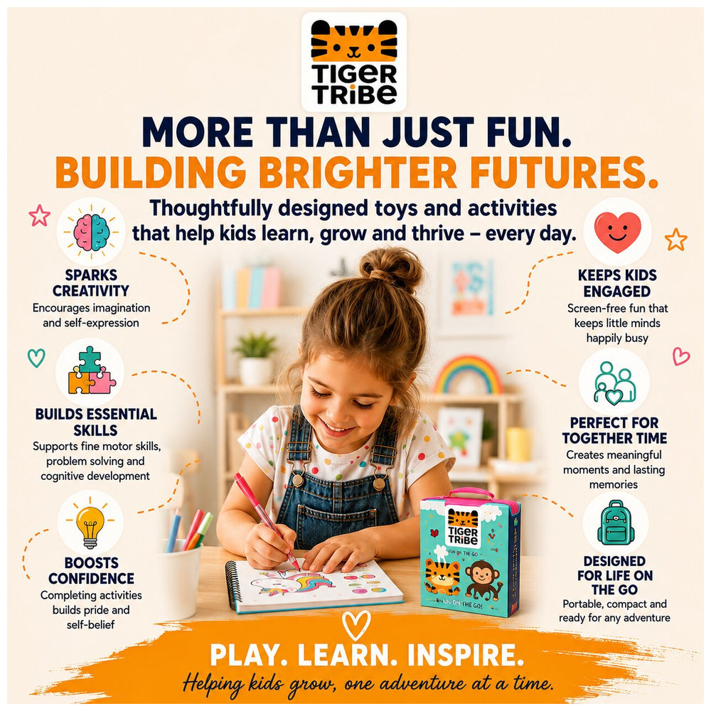Tiger Tribe - Bath Crayons 8 pcs