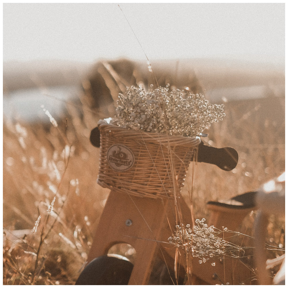 Kinderfeets - Wicker Bike Basket