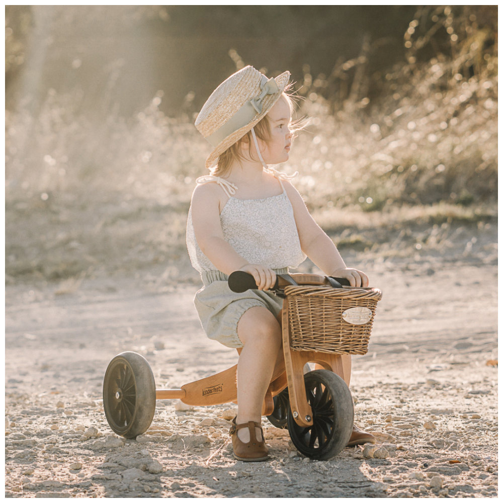 Kinderfeets - Wicker Bike Basket